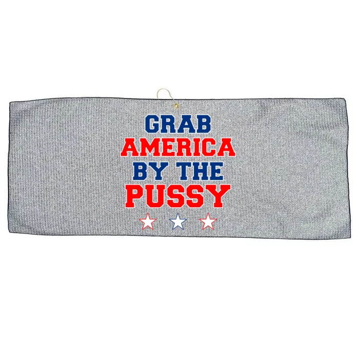 Grab America By The Pussy Donald Trump President Large Microfiber Waffle Golf Towel