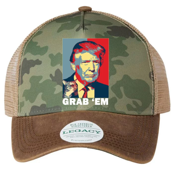 Grab 'Em Trump Legacy Tie Dye Trucker Hat