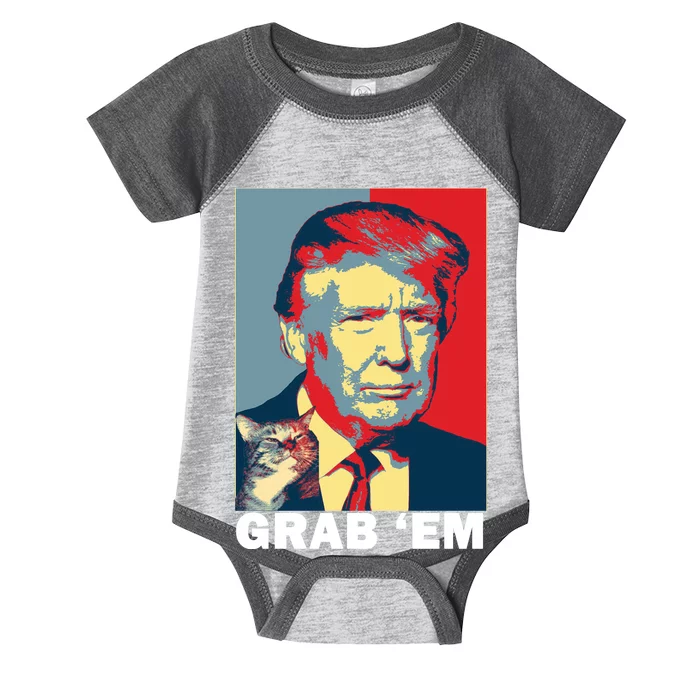 Grab 'Em Trump Infant Baby Jersey Bodysuit