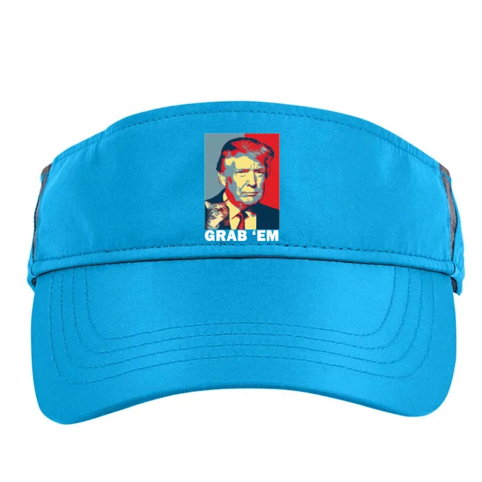 Grab 'Em Trump Adult Drive Performance Visor