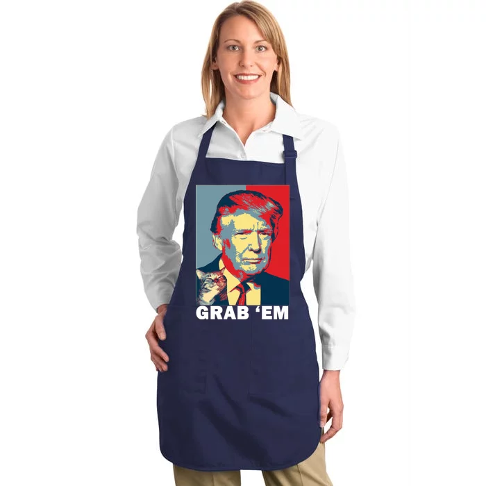 Grab 'Em Trump Full-Length Apron With Pocket