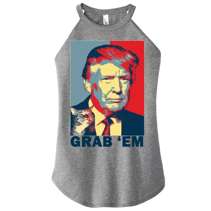 Grab 'Em Trump Women’s Perfect Tri Rocker Tank