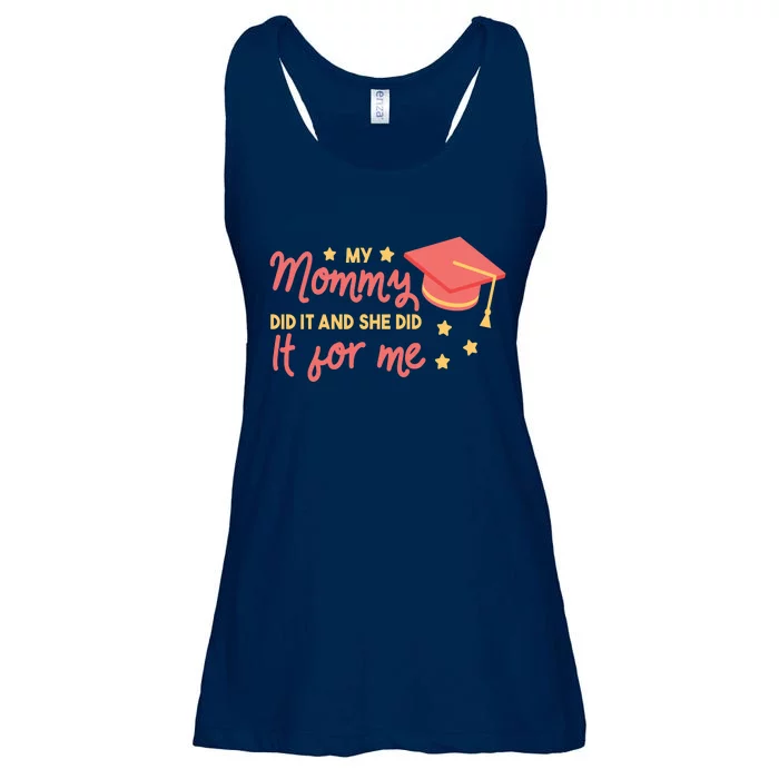 Graduated Mom Did It For Me Ladies Essential Flowy Tank