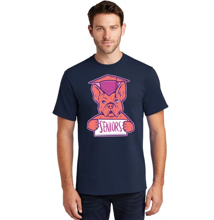 Graduating Bulldog Senior Tall T-Shirt