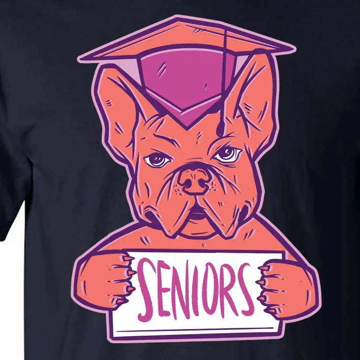 Graduating Bulldog Senior Tall T-Shirt