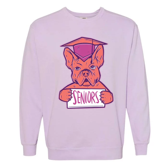 Graduating Bulldog Senior Garment-Dyed Sweatshirt