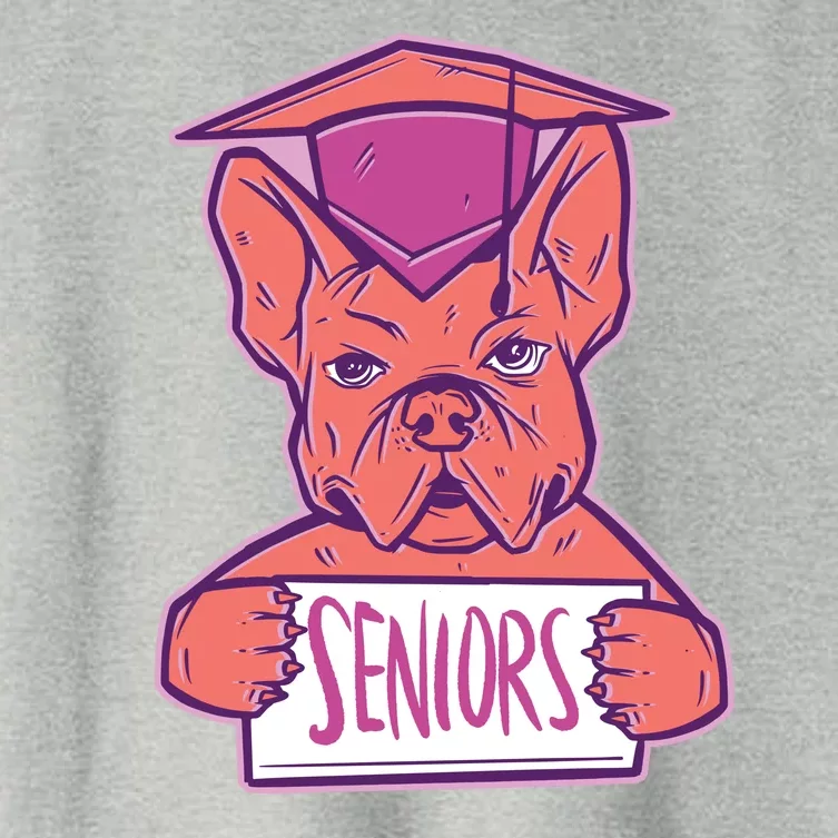 Graduating Bulldog Senior Women's Crop Top Tee