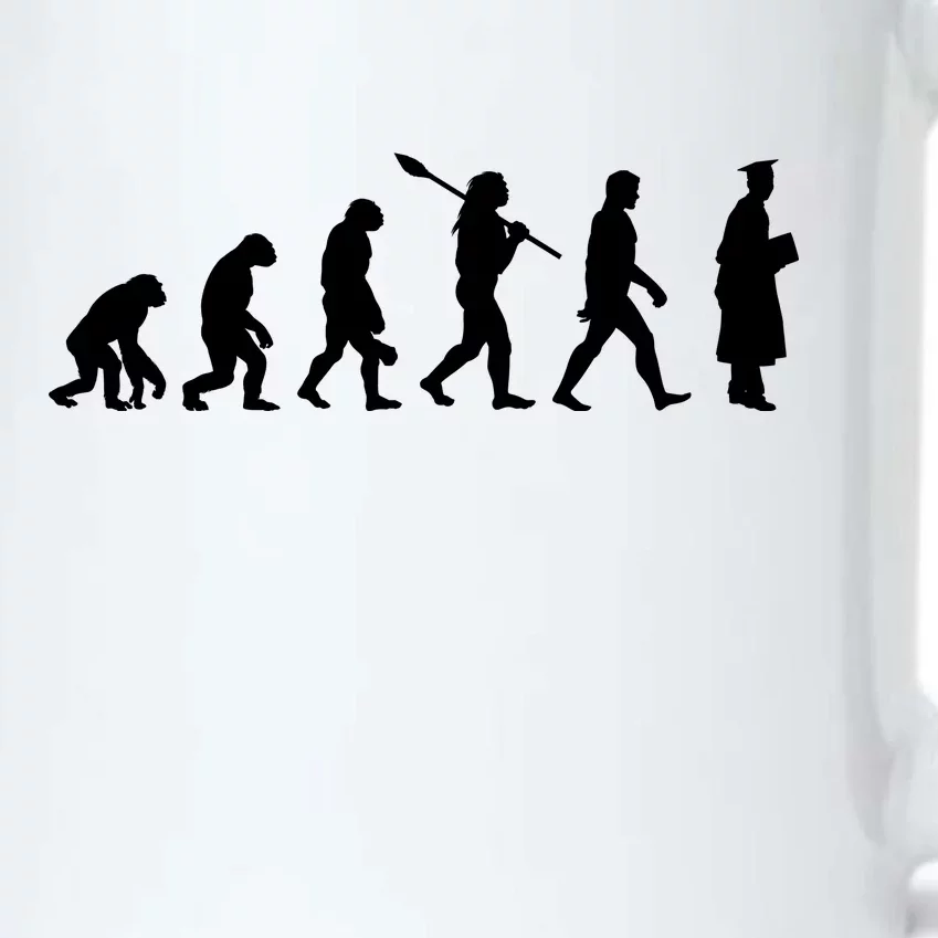 Graduation Evolution Black Color Changing Mug