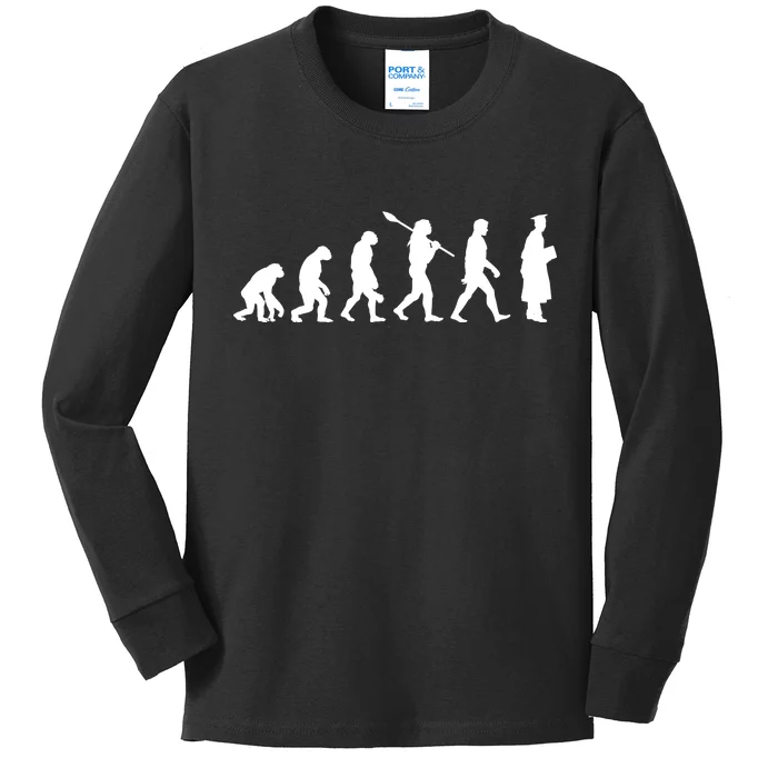 Graduation Evolution Kids Long Sleeve Shirt