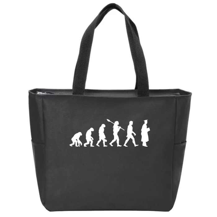 Graduation Evolution Zip Tote Bag