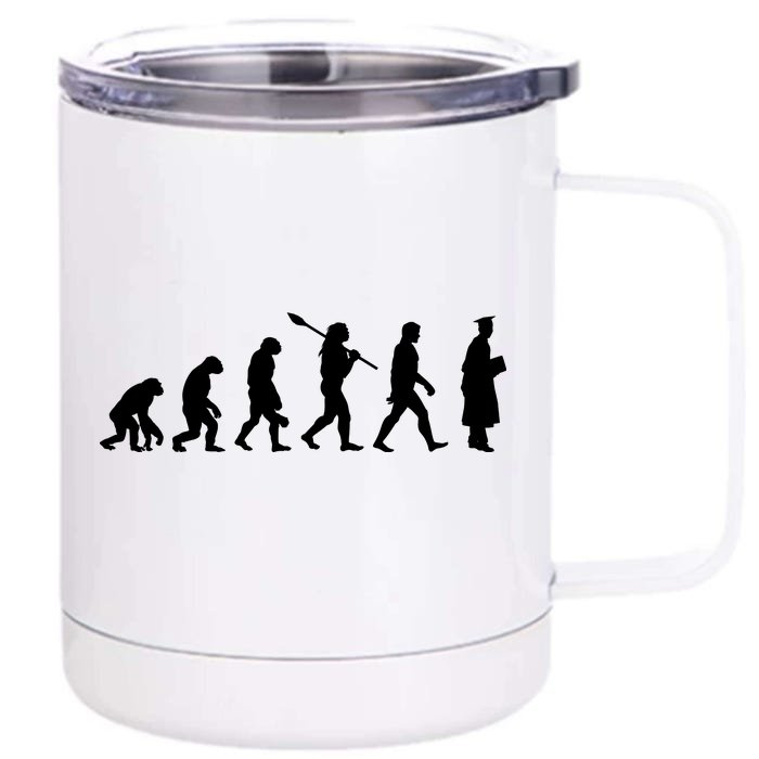 Graduation Evolution Front & Back 12oz Stainless Steel Tumbler Cup