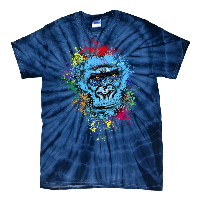 Graffiti Gorilla face Kids Tie-Dye T-Shirt