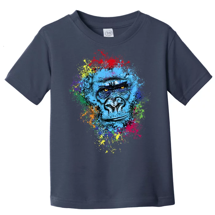 Graffiti Gorilla face Toddler T-Shirt