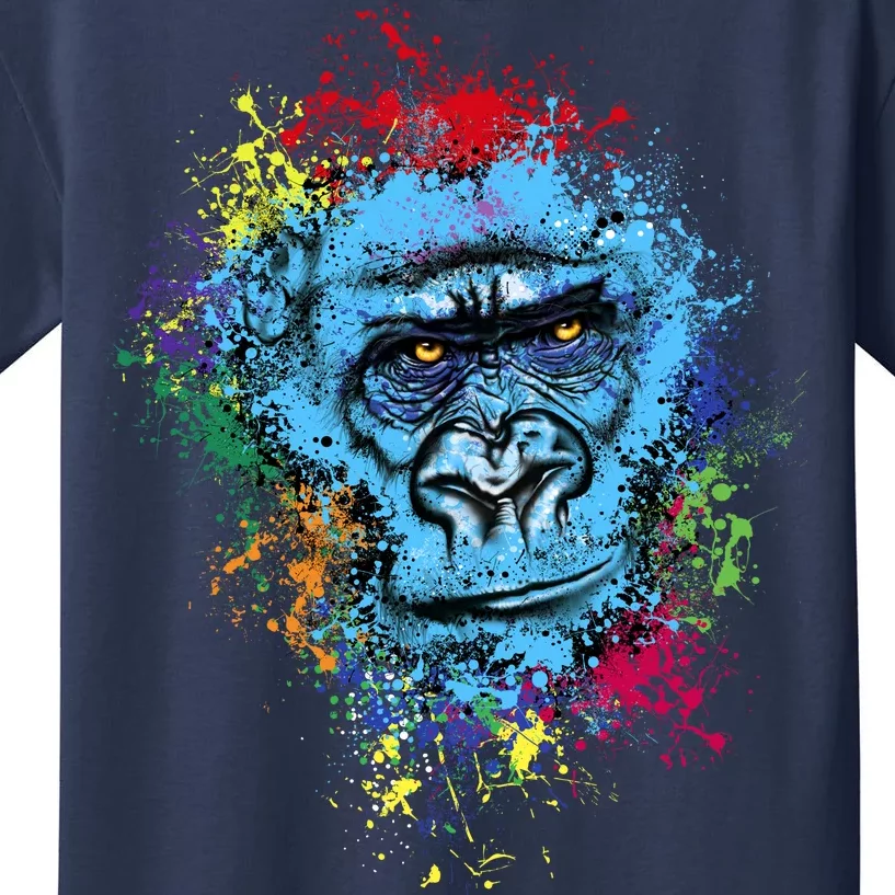 Graffiti Gorilla face Kids T-Shirt