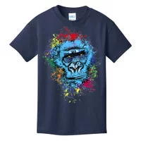 Graffiti Gorilla face Kids Tie-Dye T-Shirt