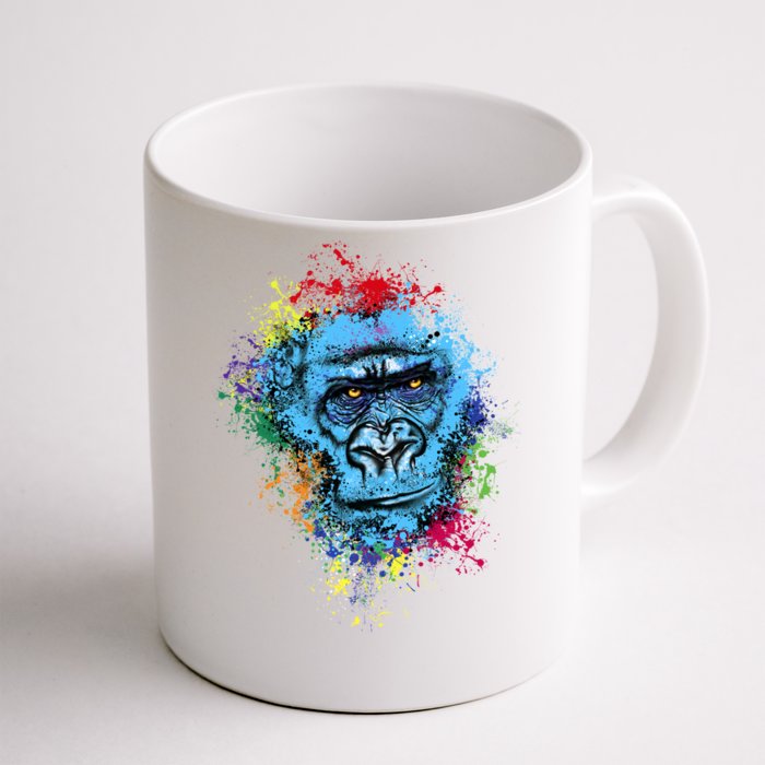 Graffiti Gorilla face Front & Back Coffee Mug