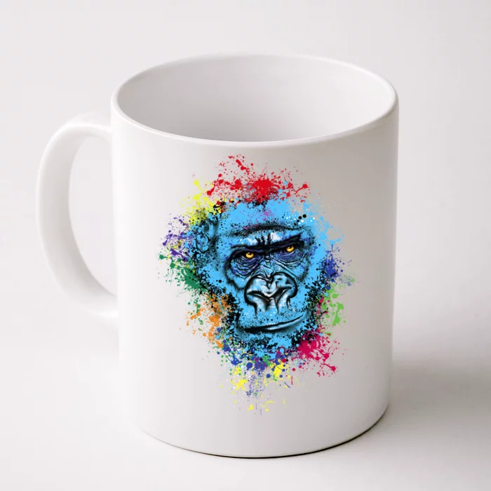 Graffiti Gorilla face Front & Back Coffee Mug