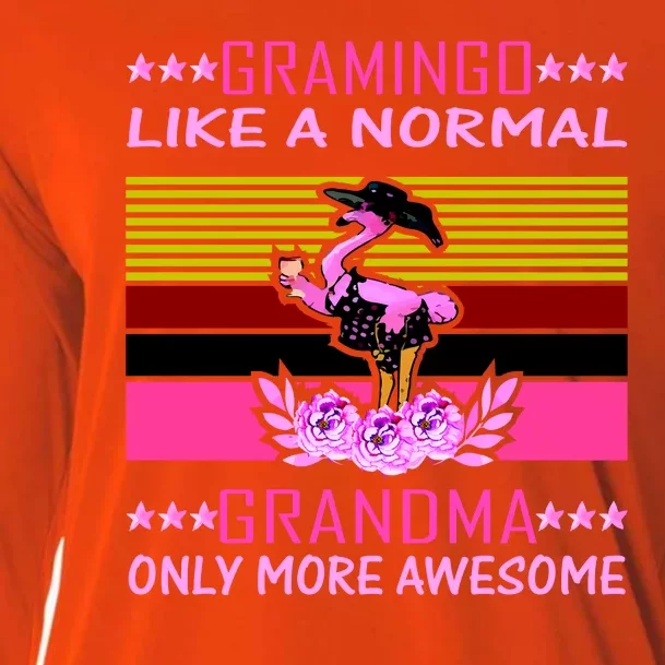 Gramingo Like a Normal Grandma But More Awesome Cooling Performance Long Sleeve Crew