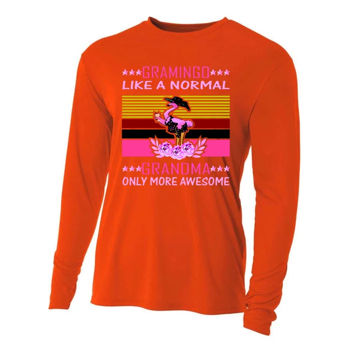 Gramingo Like a Normal Grandma But More Awesome Cooling Performance Long Sleeve Crew