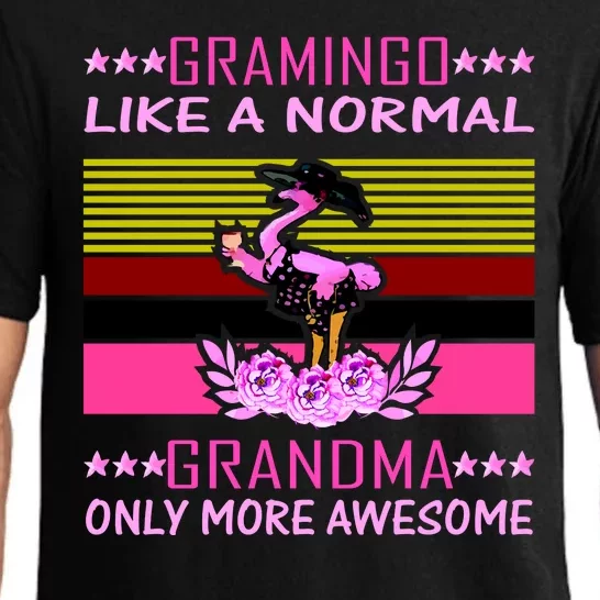 Gramingo Like a Normal Grandma But More Awesome Pajama Set