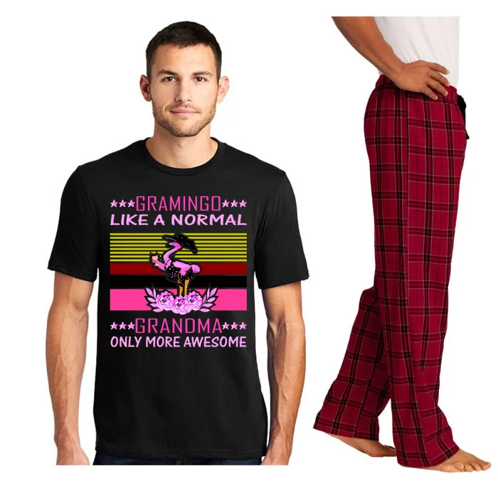 Gramingo Like a Normal Grandma But More Awesome Pajama Set