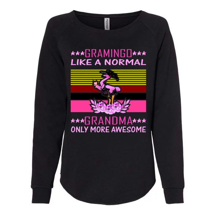 Gramingo Like a Normal Grandma But More Awesome Womens California Wash Sweatshirt