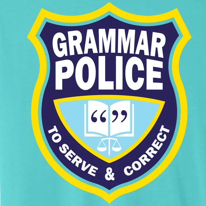 Grammar Police Badge ChromaSoft Performance T-Shirt