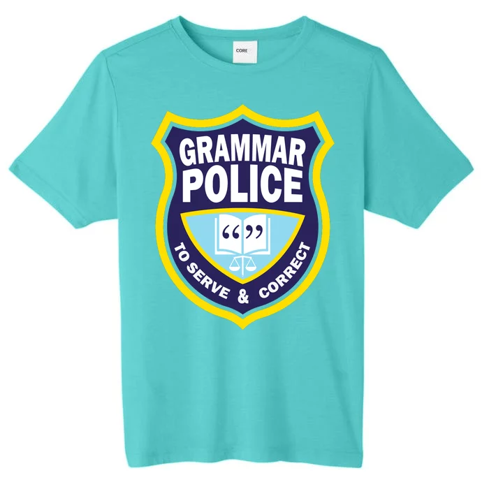 Grammar Police Badge ChromaSoft Performance T-Shirt