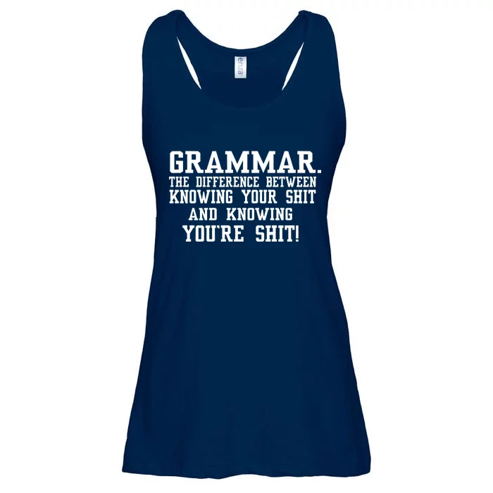 GRAMMAR The Differences Ladies Essential Flowy Tank