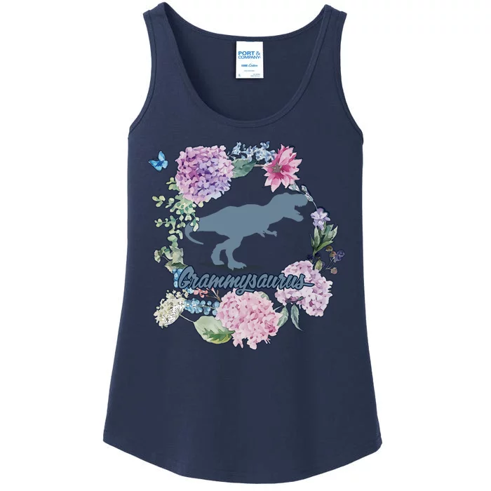 Grammysaurus Dinosaur Grammy Saurus Ladies Essential Tank