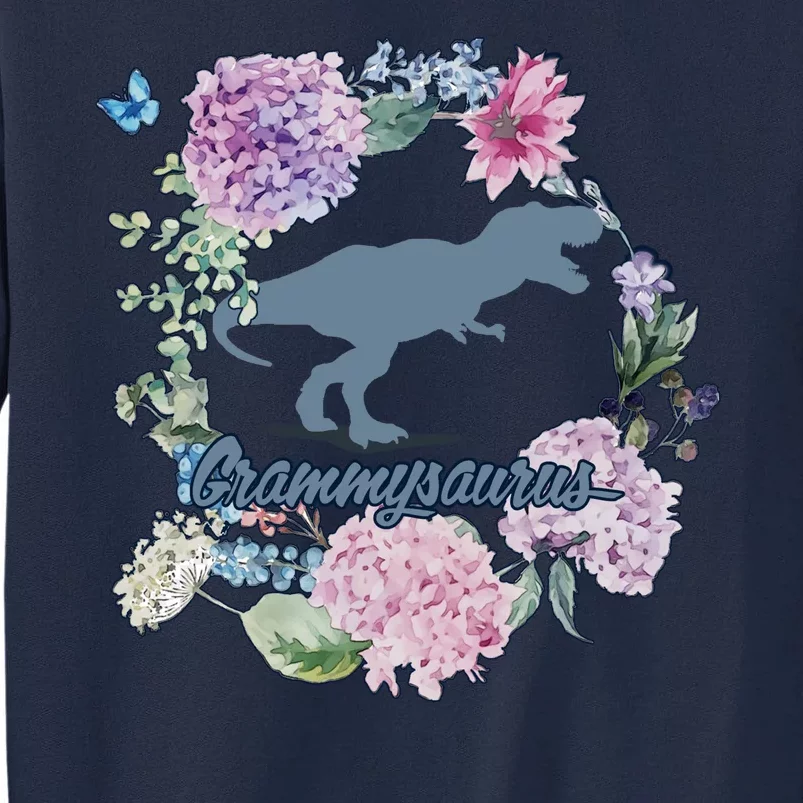 Grammysaurus Dinosaur Grammy Saurus Tall Sweatshirt