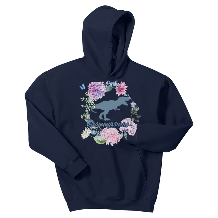 Grammysaurus Dinosaur Grammy Saurus Kids Hoodie