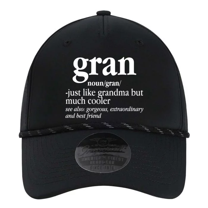 Gran Funny Definition Grandmother Performance The Dyno Cap