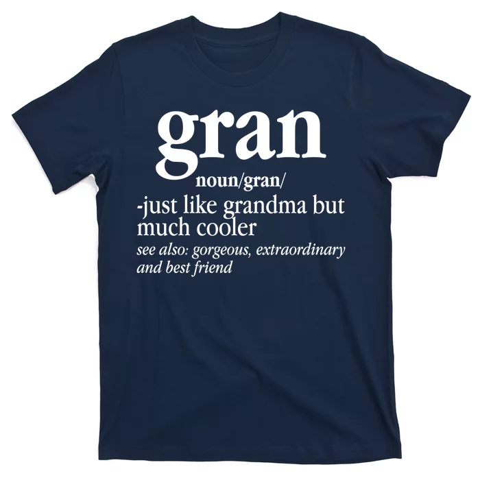 Gran Funny Definition Grandmother T-Shirt