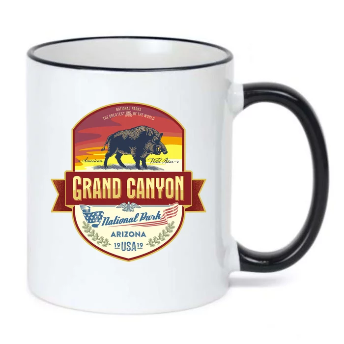 Grand Canyon Black Color Changing Mug