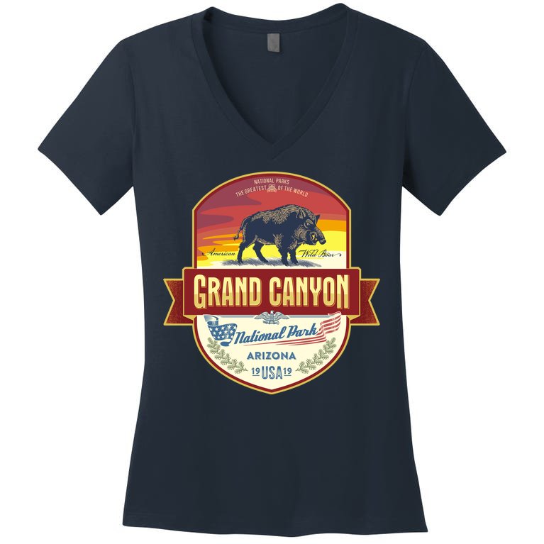 Grand Canyon Women's V-Neck T-Shirt