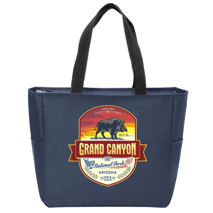 Grand Canyon Zip Tote Bag