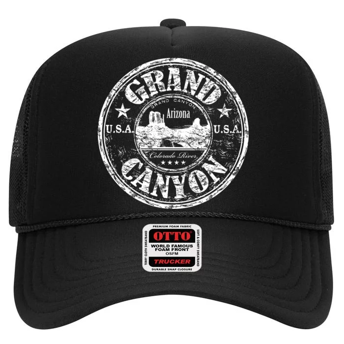 Grand Canyon National Park High Crown Mesh Trucker Hat