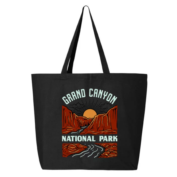 Grand Canyon National Park Illustration 25L Jumbo Tote