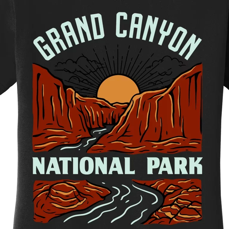 Grand Canyon National Park Illustration Women's T-Shirt