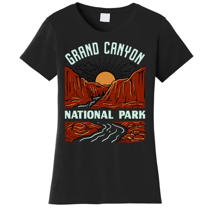 Grand Canyon National Park Illustration Women's T-Shirt