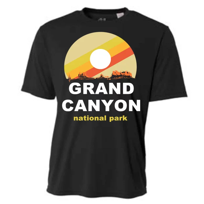 Grand Canyon National Park Retro Logo Cooling Performance Crew T-Shirt