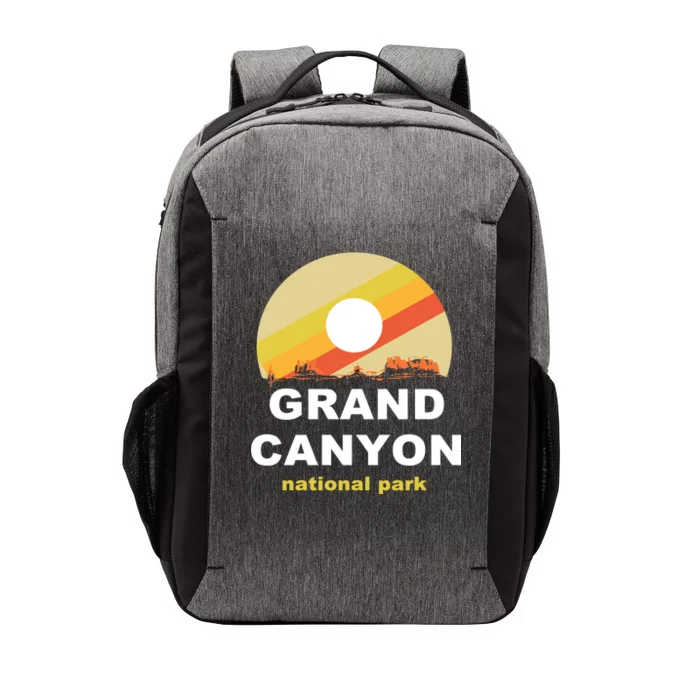 Grand Canyon National Park Retro Logo Vector Backpack