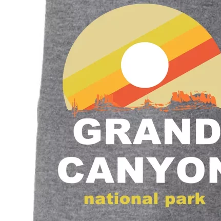 Grand Canyon National Park Retro Logo Doggie 3-End Fleece Hoodie