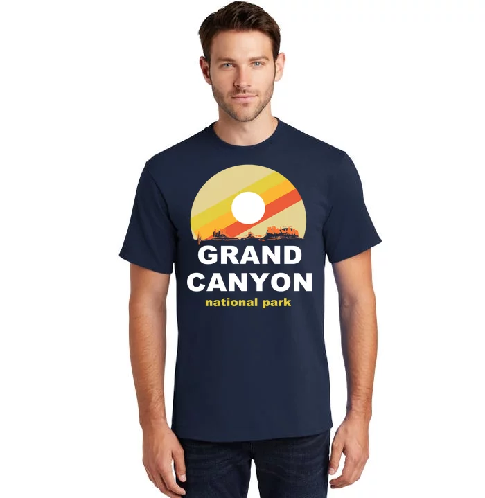 Grand Canyon National Park Retro Logo Tall T-Shirt