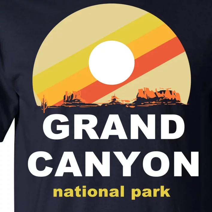 Grand Canyon National Park Retro Logo Tall T-Shirt