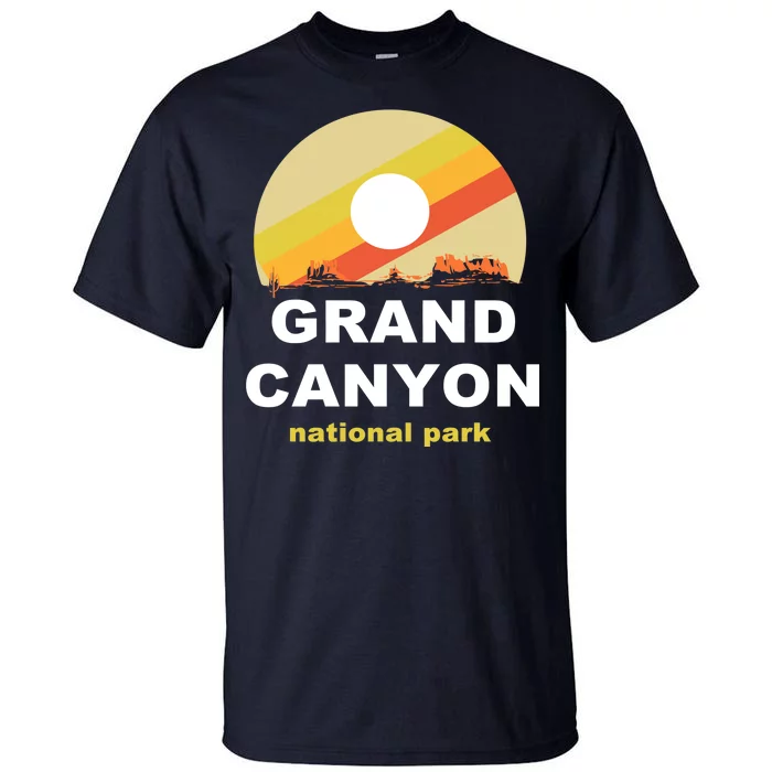 Grand Canyon National Park Retro Logo Tall T-Shirt