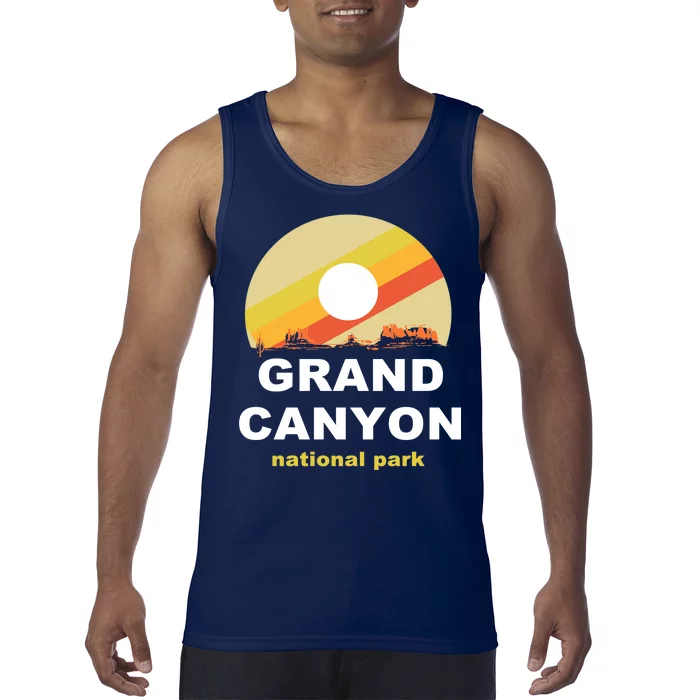 Grand Canyon National Park Retro Logo Tank Top