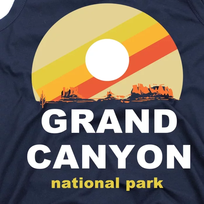 Grand Canyon National Park Retro Logo Tank Top