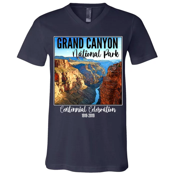 Grand Canyon National Parks Centennial Celebration V-Neck T-Shirt